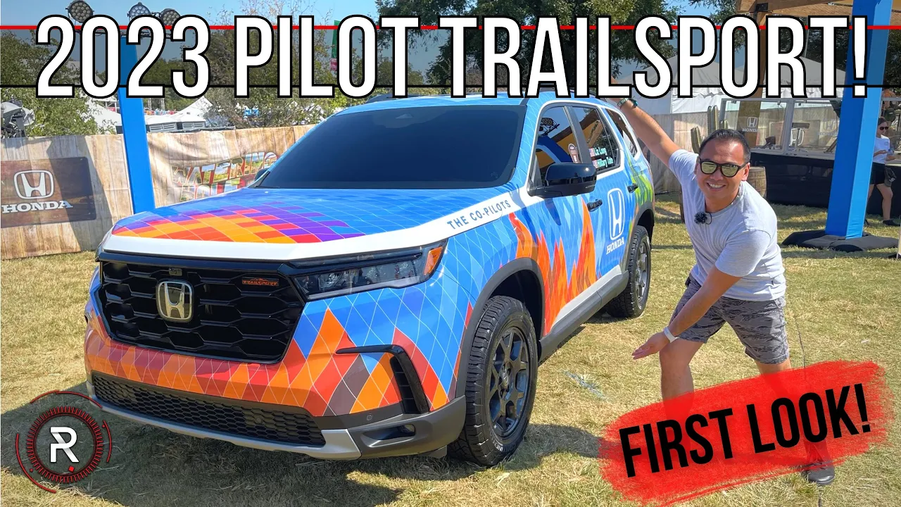 2023 Honda Pilot Trailsport - Redline: First Look