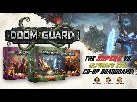 Doom Guard - the Supers vs Ultimate Evil Board Game - Kickstarter video