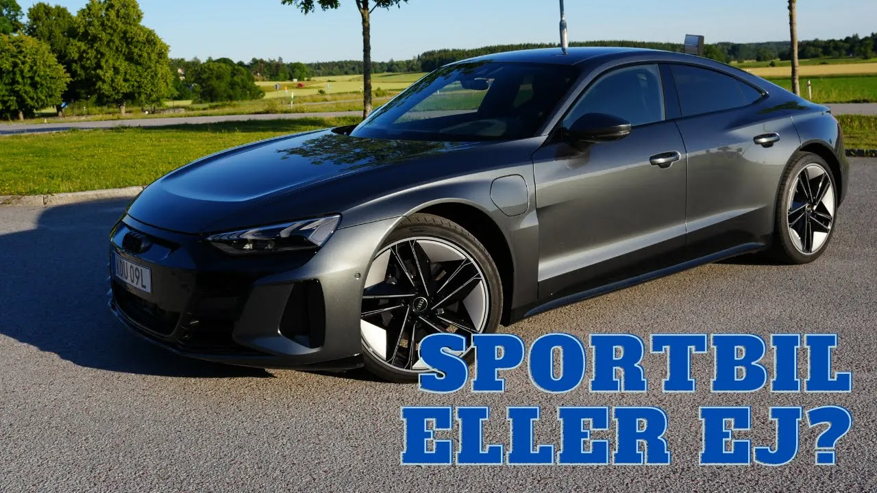 Audi e-tron GT testad - En bil som sticker ut | Elbilsmagasinet
