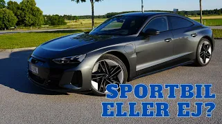 Audi e-tron GT testad - En bil som sticker ut | Elbilsmagasinet