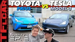 The Answer Is Surprising! EV vs Hybrid: What's The Most Fuel Efficient AWD Car? - Thrifty 3 Ep.8