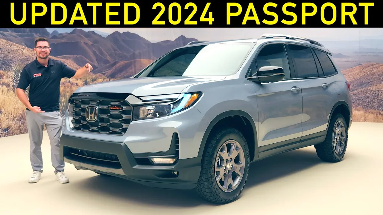 2024 Honda Passport -- Here's EVERYTHING that's NEW for 2024! (Interior Updates)
