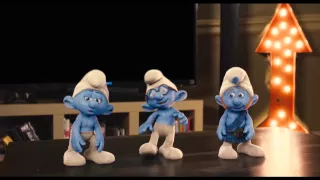 Katy Perry As Smurfette With Gutsy Smurf