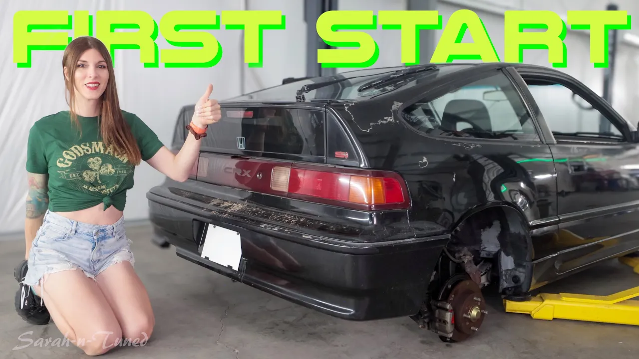 IT'S ALIVE! // B16A 1990 CRX Restoration
