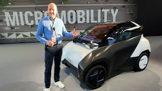 Toyota FT-ME: Mikrobilen for småturer - kan leies fra mobilen.