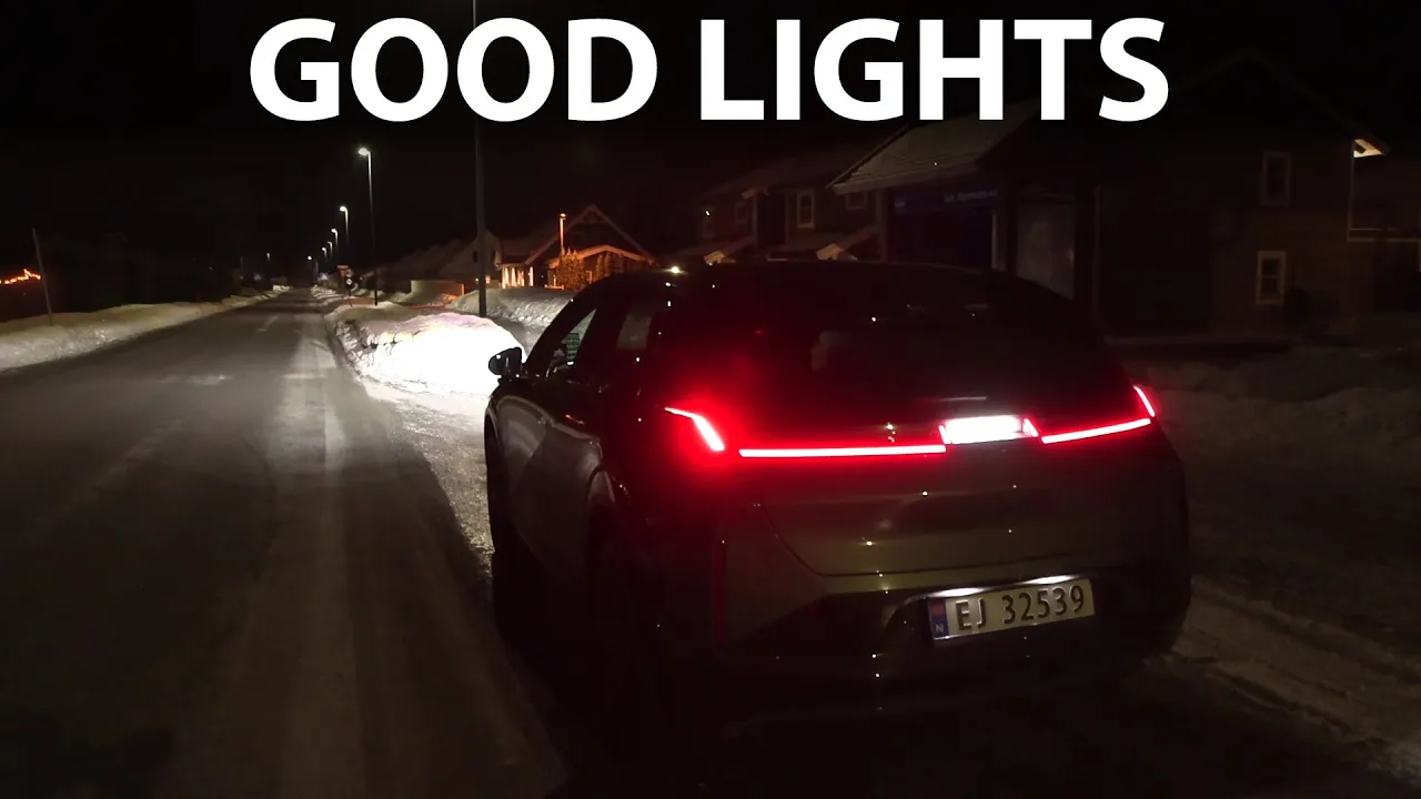Zeekr X AWD headlights test