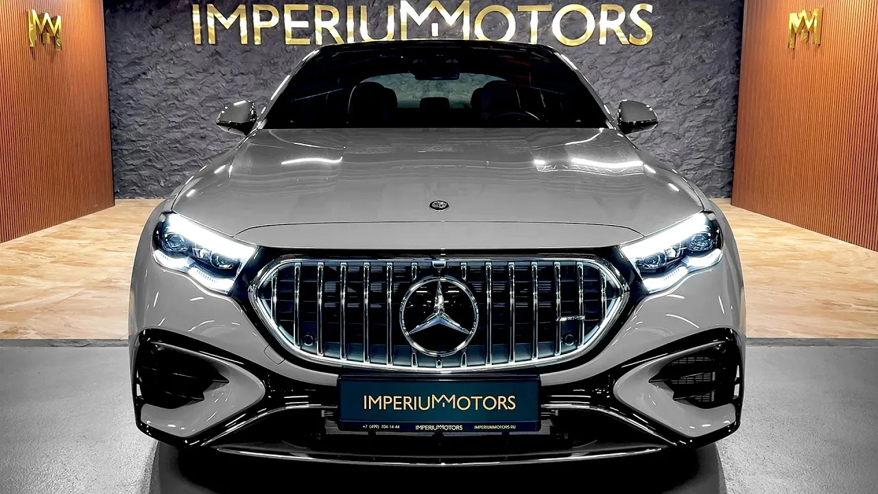 2025 Mercedes-AMG E53 - Wild High-Tech Sport Sedan!