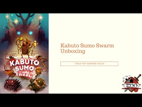 Kabuto Sumo Swarm Board Game Unboxing