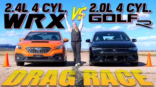 Golf R vs. Subaru WRX Drag Race: You WON’T Be Surprised By the Result!