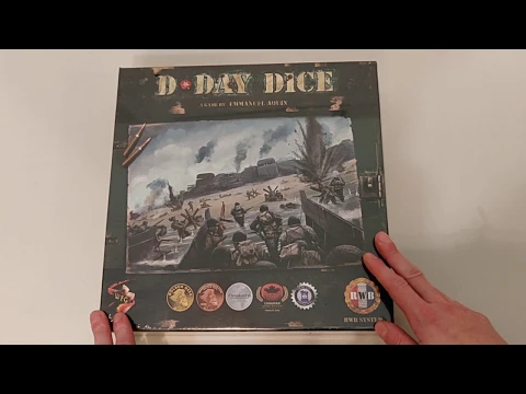 D-Day Dice (Second edition) - Unboxing