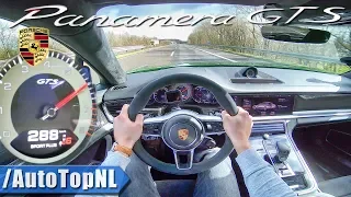 2019 Porsche Panamera GTS 4.0 V8 BiTurbo 288km/h AUTOBAHN POV by AutoTopNL
