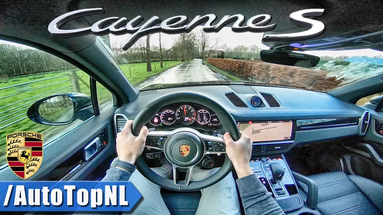 2018 Porsche Cayenne S 2.9 V6 BiTurbo POV Test Drive by AutoTopNL