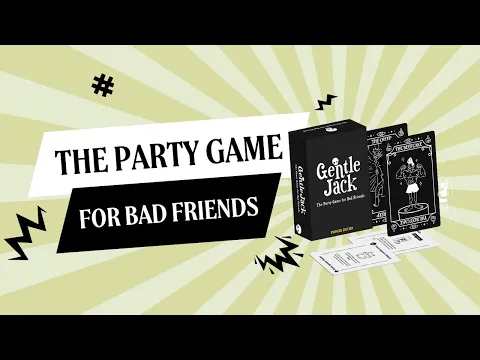 How to Play Gentle Jack (2-Minute Tutorial) - The Party Game for Bad Friends