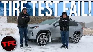 A Swing And a MISS! Watch Us FAIL In This Not So Epic Snow Tire Comparison Test!