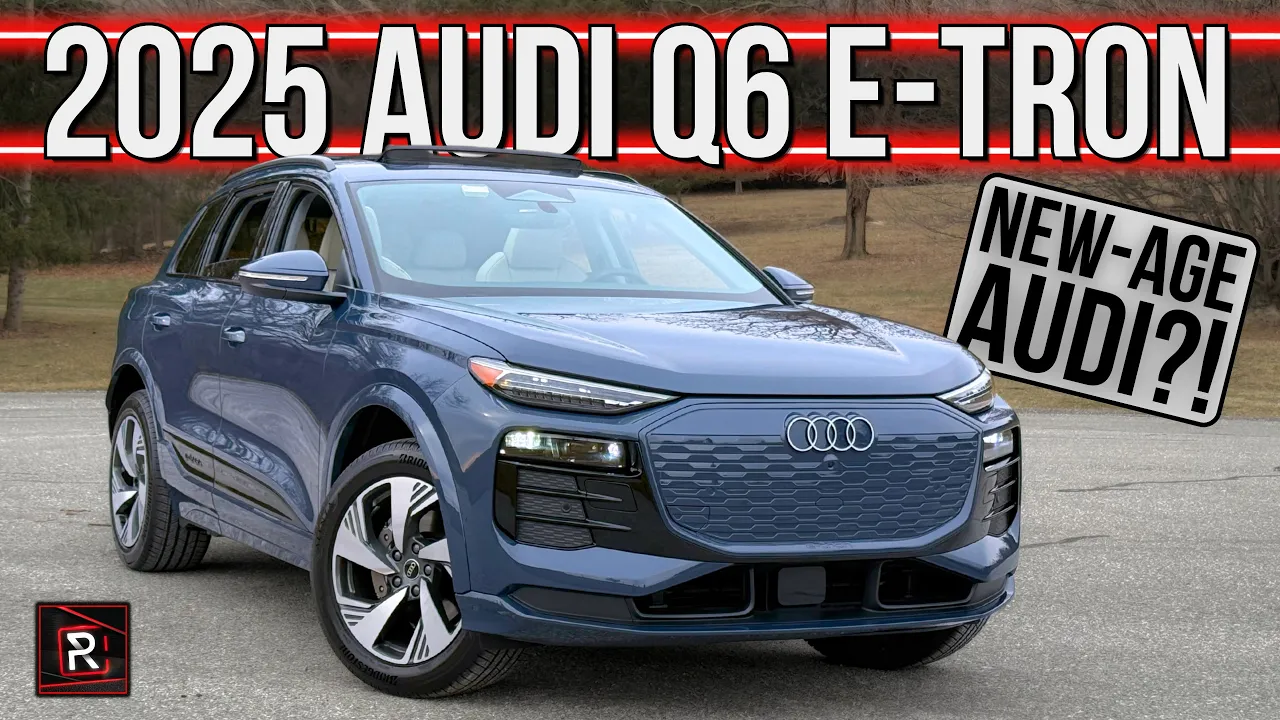 The 2025 Audi Q6 e-tron Is Prestigious Electric Q5 With Porsche Underpinnings