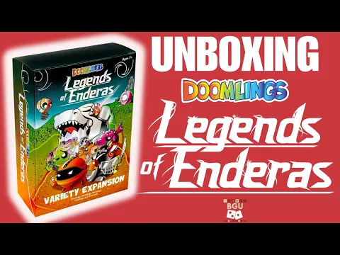 Doomlings Legends of Enderas Expansion Unboxing
