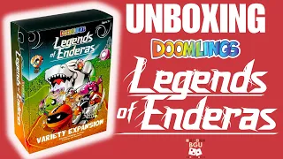 Doomlings Legends of Enderas Expansion Unboxing