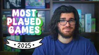 My Most Played Board Games of 2025