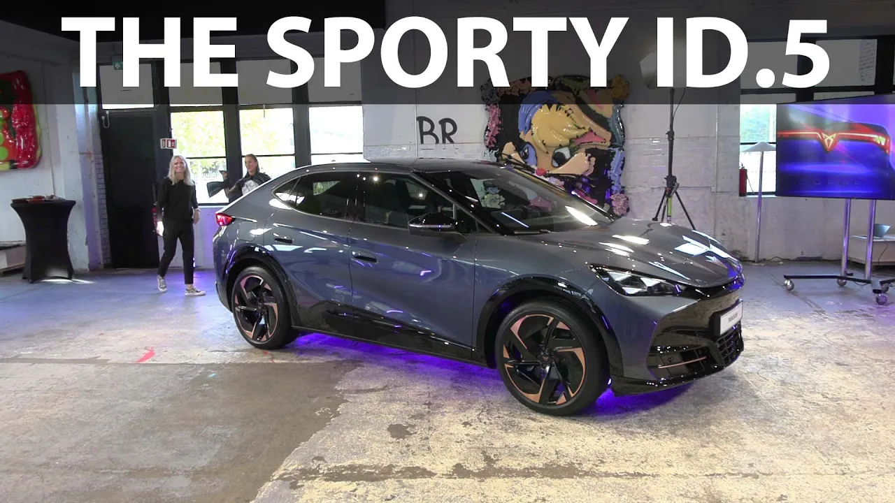 Cupra Tavascan interior preview