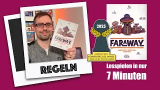 #Regeln - Faraway (Catch Up Games 2023) | Nominiert zum Kennerspiel des Jahres 2025