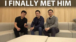 William Li and Lihong Qin visiting Nio House in Oslo for Q&A
