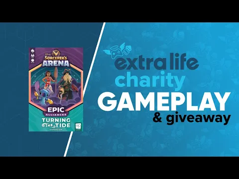 Disney Sorcerer's Arena Gameplay & Giveaway | @ExtraLife4Kids Tabletop Appreciation Week @TheOpGames
