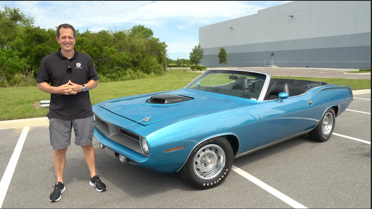 The 1970 Plymouth 'Cuda is a legendary muscle car