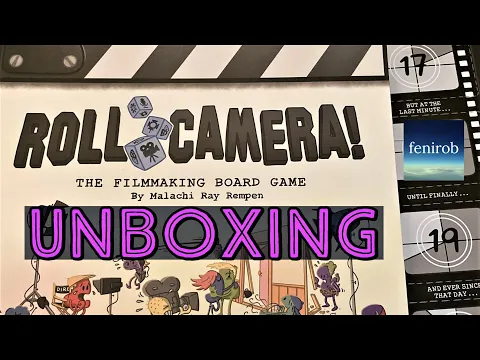 Roll Camera: The Filmmaking Board Game - Unboxing (No Talking)