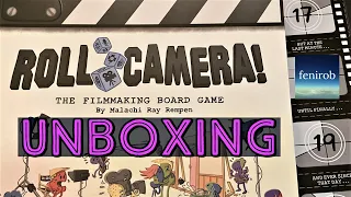 Roll Camera: The Filmmaking Board Game - Unboxing (No Talking)