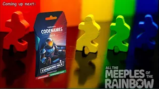 All the Games with Steph: Codenames: Sci-Fi Expansion Pack - Overview