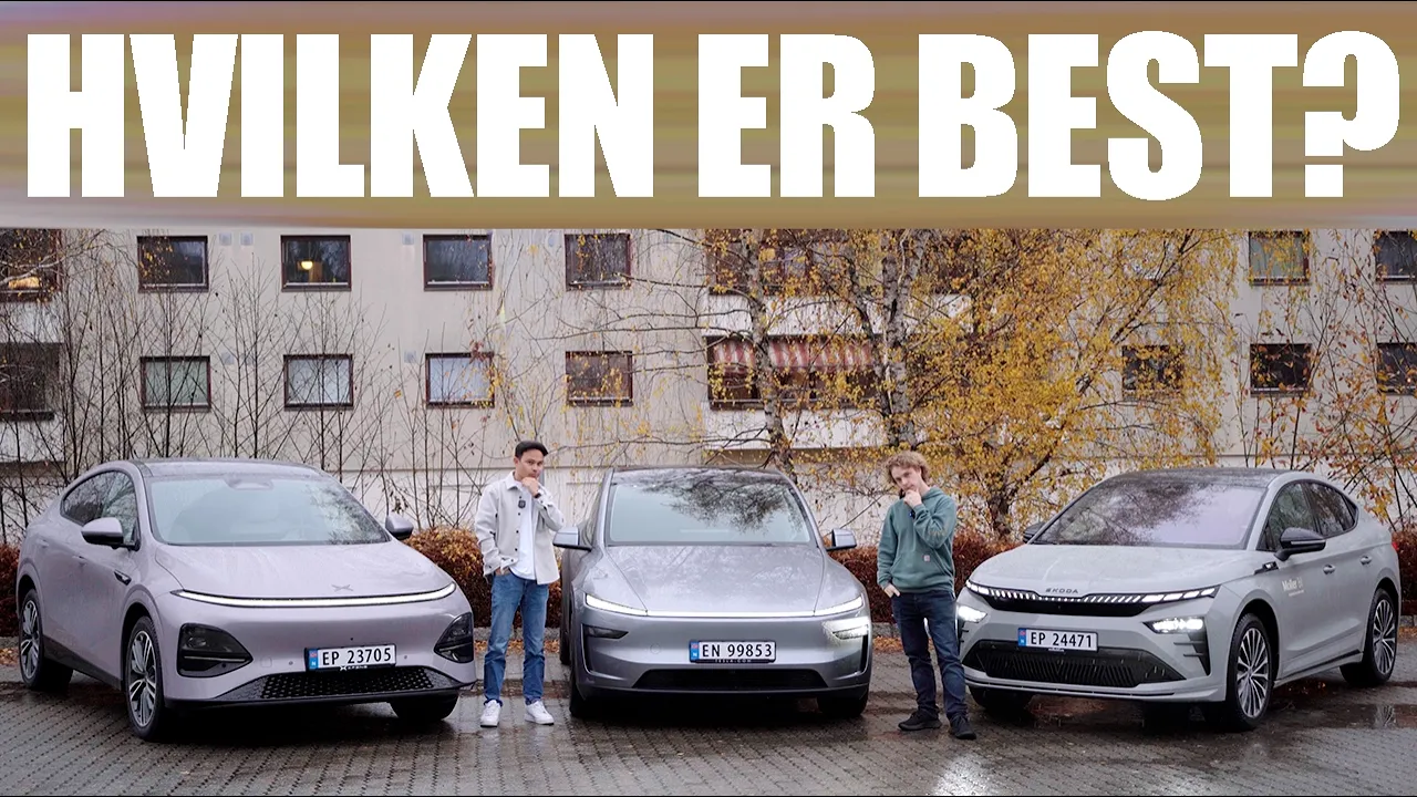 Tesla Model Y vs Skoda Enyaq vs Xpeng G6