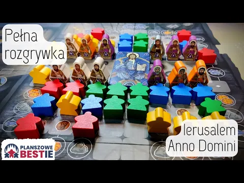 Planszowe Bestie #217 - Ierusalem: Anno Domini - Pełna rozgrywka - 13.06.2023