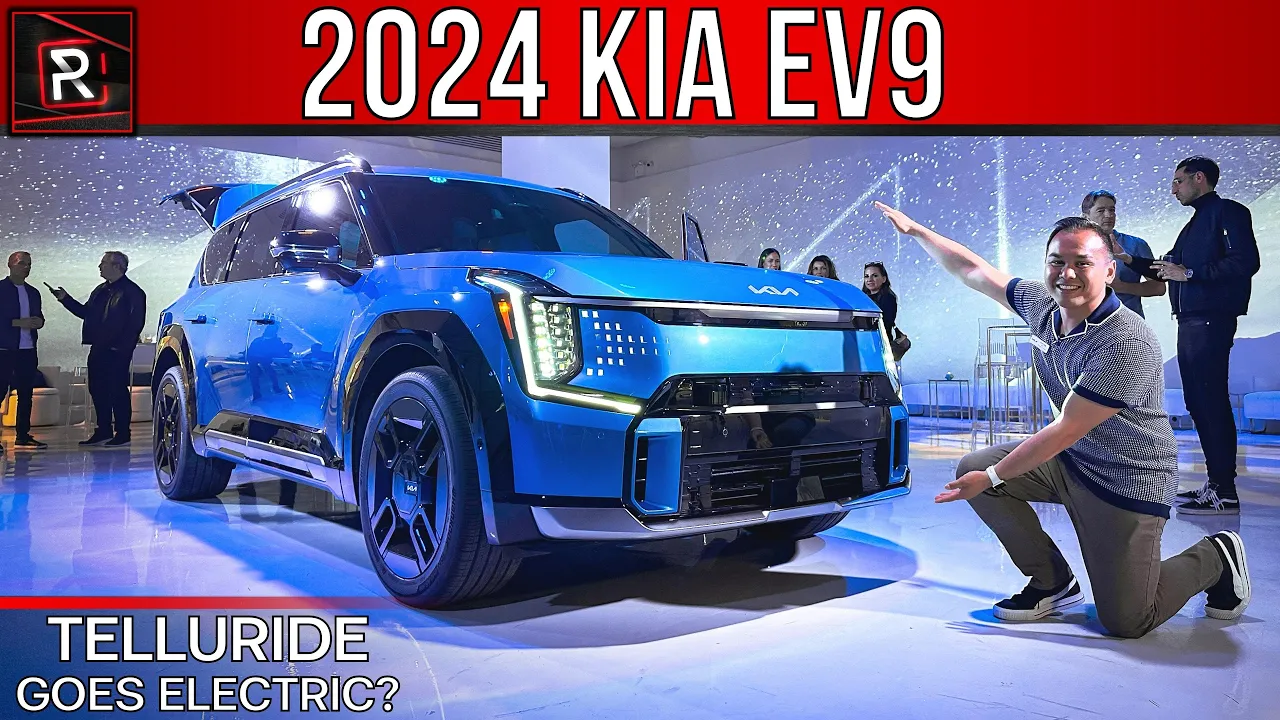 The 2024 Kia EV9 GT-Line Is The All-Electric Telluride Sized SUV For Families