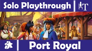 Port Royal Board Game - Solo Playthrough - Just One More Contract
