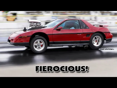 This Pontiac Fiero with a Blown V8 Is the Wildest Thing You'll See Today -  autoevolution