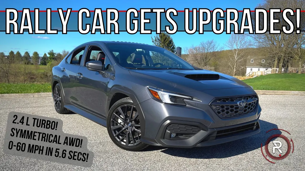 The 2022 Subaru WRX Limited Is A More Livable Old-School AWD Rally Car