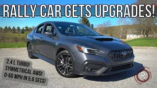 The 2022 Subaru WRX Limited Is A More Livable Old-School AWD Rally Car