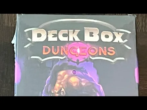 Deck Box Dungeons (Ariah) - Unboxing