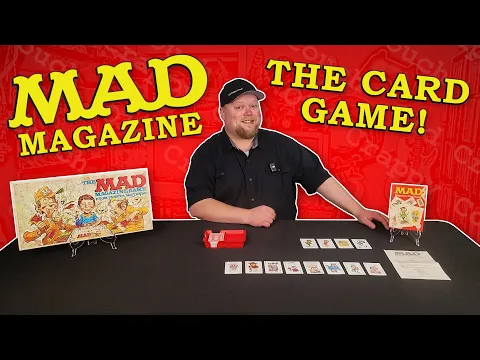 MAD Magazine The Card Game Retro Review - Parker Brothers (1980)