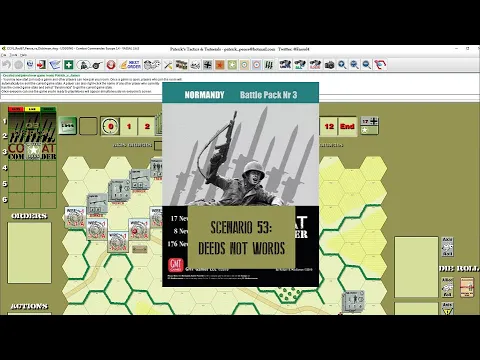 Combat Commander: Normandy - Scenario 53 - Deeds Not Words