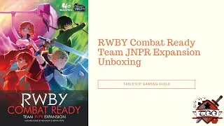 RWBY Combat Ready Team JNPR Expansion Unboxing