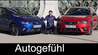 Seat Ibiza FR FULL REVIEW TDI manual vs DSG comparison 2018 - Autogefühl