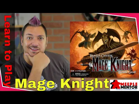 Learn to Play Mage Knight (full rules, solo, pvp)