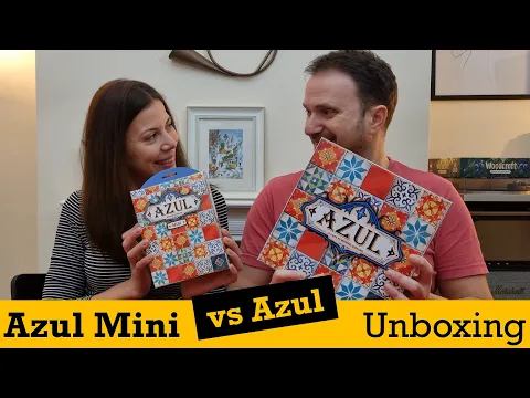 Azul Mini - Unboxing (and comparison to standard Azul)