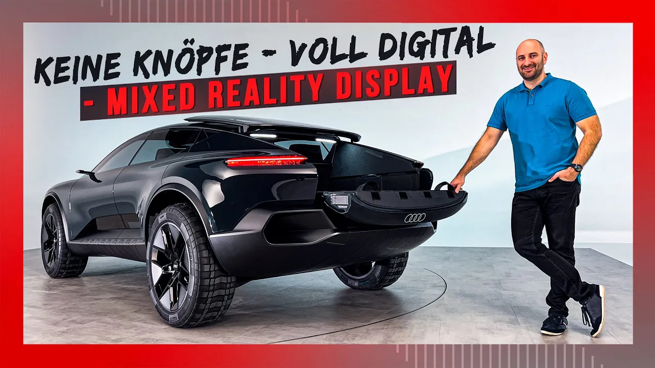 Audi Active Sphere: Per Knopfdruck von ELEKTRO Limousine zum Offroad PICKUP