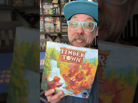 Timber Town! Great New Board Game for Couples #boardgames #couples #datenight #gamenight #games