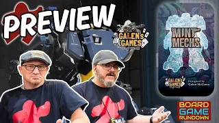 Mint Mechs Preview | Mini mech warfare!