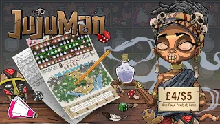 JUJUMAN: A Single-Sheet Roll & Write Adventure for 1-99 | Kickstarter Video