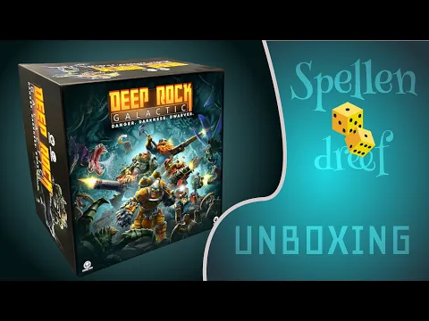 Deep Rock Galactic Deluxe Second Edition UNBOXING (NL)