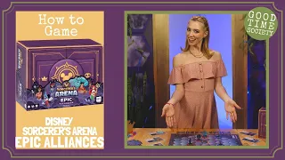 How to Play - "Disney Sorcerers Arena Epic Alliances" in 11 Minutes!